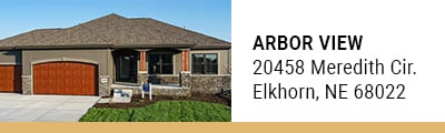 Arbor View model homes in Elkhorn